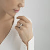 GEORG JENSEN - RING, MERCY LITEN SØLV - STYLING