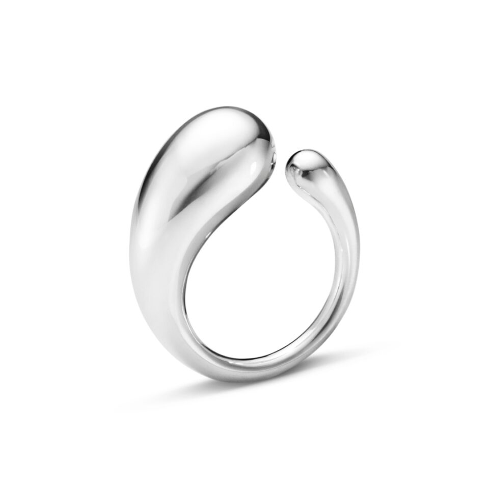 GEORG JENSEN - RING, MERCY STOR SØLV