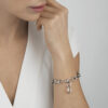 GEORG JENSEN - ARMBÅND, OFFSPRING LINK SØLV - STYLING