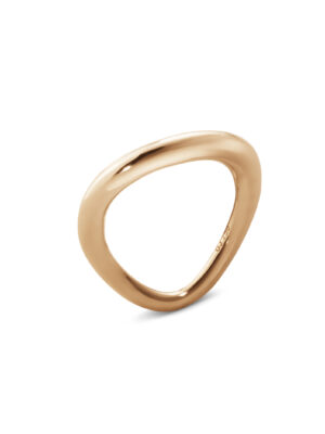 GEORG JENSEN - RING, OFFSPRING SMAL ROSÉGULL
