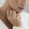 GEORG JENSEN - RING, OFFSPRING SØLV - STYLING