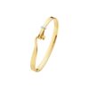 GEORG JENSEN - ARMRING, TORUN BANGLE GULT GULL MED DIAMANTER 0,08 CT. GULT GULL