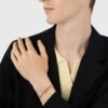 GEORG JENSEN - ARMRING, TORUN BANGLE GULT GULL MED DIAMANTER 0,08 CT. - STYLING HAN