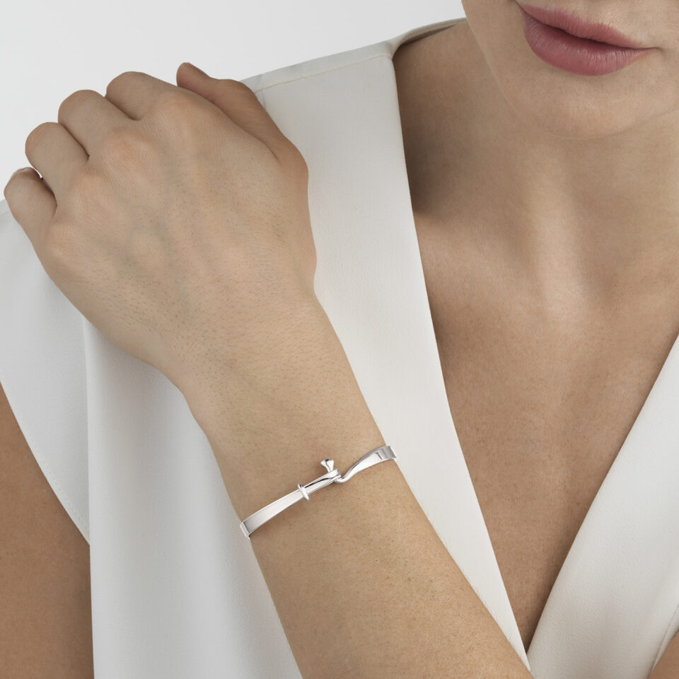 GEORG JENSEN - ARMRING, TORUN BANGLE SØLV - STYLING HENNE
