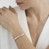 GEORG JENSEN - ARMRING, TORUN BANGLE MED DIAMANTER 0,08 CT. - STYLING HENNE