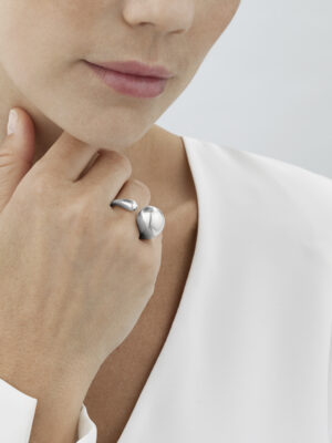 GEORG JENSEN - RING, MERCY MEGA SØLV - STYLING