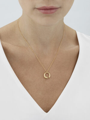 GEORG JENSEN - KJEDE, MERCY ANHENG LITEN GULT GULL - STYLING