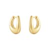 GEORG JENSEN - ØREDOBBER, OFFSPRING ØRERINGER SMÅ GULT GULL