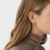 GEORG JENSEN - ØREDOBBER, OFFSPRING ØRERINGER SMÅ GULT GULL - STYLING