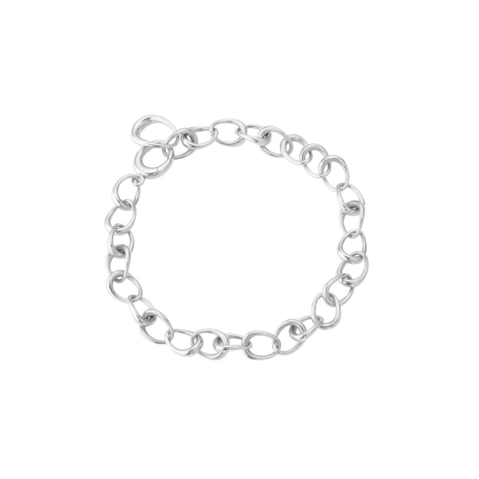 GEORG JENSEN - ARMBÅND, OFFSPRING LINK SMAL SØLV