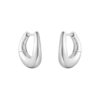 GEORG JENSEN - ØREDOBBER, OFFSPRING ØRERINGER SMÅ SØLV