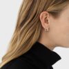 GEORG JENSEN - ØREDOBBER, OFFSPRING ØRERINGER SMÅ SØLV - STYLING