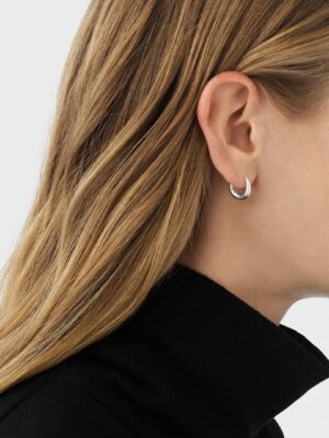 GEORG JENSEN - ØREDOBBER, OFFSPRING ØRERINGER SMÅ SØLV - STYLING
