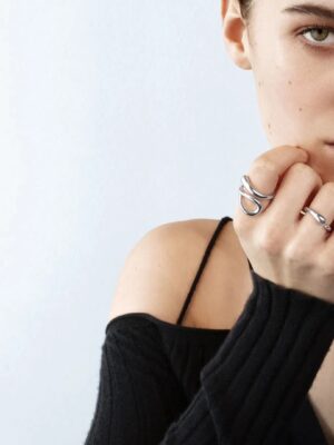 GEORG JENSEN - RING, MERCY MINI SØLV - STYLING