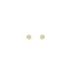 GEORG JENSEN - ØREDOBBER, MERCY MED DIAMANTER 0,10 CT. GULT GULL