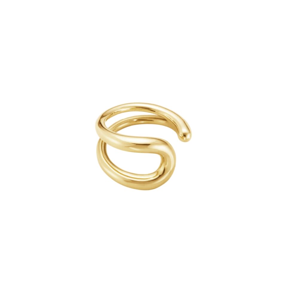 GEORG JENSEN - ØREDOBBER, MERCY EAR CUFF GULT GULL