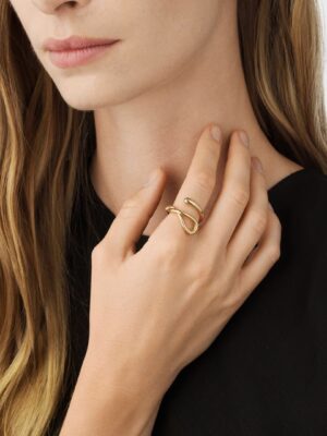 GEORG JENSEN - RING, MERCY GULT GULL - STYLING