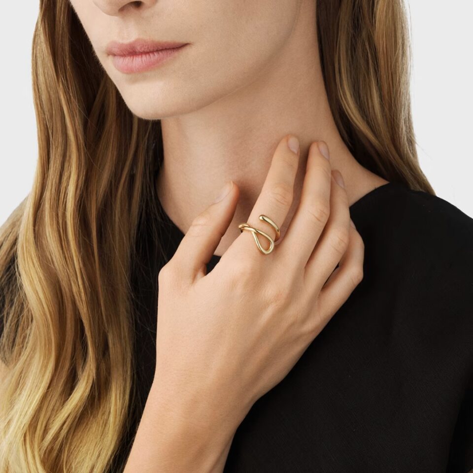 GEORG JENSEN - RING, MERCY GULT GULL - STYLING