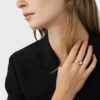GEORG JENSEN - RING, REFLECT STOR SØLV - STYLING HENNE