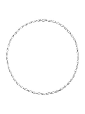 GEORG JENSEN - HALSKJEDE, REFLECT LENKE SMAL 45 CM SØLV