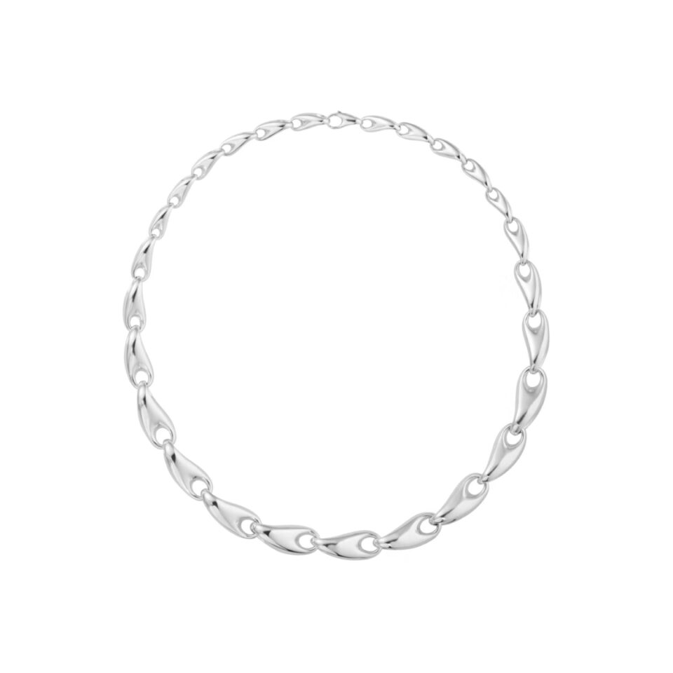 GEORG JENSEN - HALSKJEDE, REFLECT LENKE SØLV