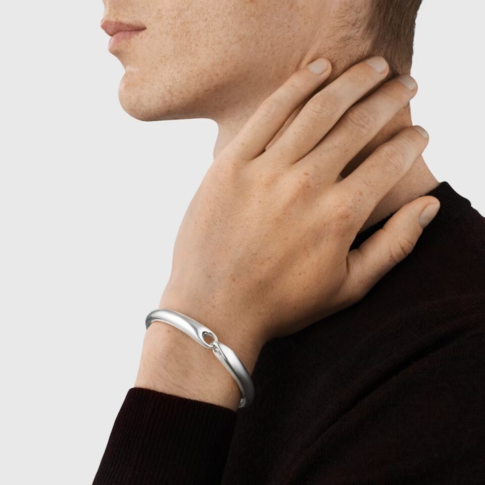 GEORG JENSEN - ARMRING, REFLECT SØLV - STYLING HAN