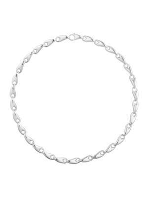 GEORG JENSEN - KJEDE, REFLECT LENKE MEDIUM SØLV