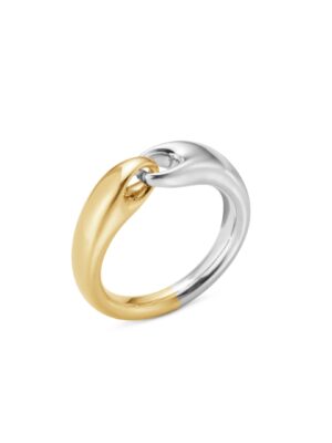 GEORG JENSEN - RING, REFLECT LITEN GULT GULL OG SØLV