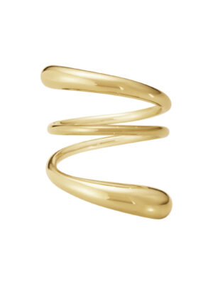 GEORG JENSEN - RING, MERCY TWIST GULT GULL
