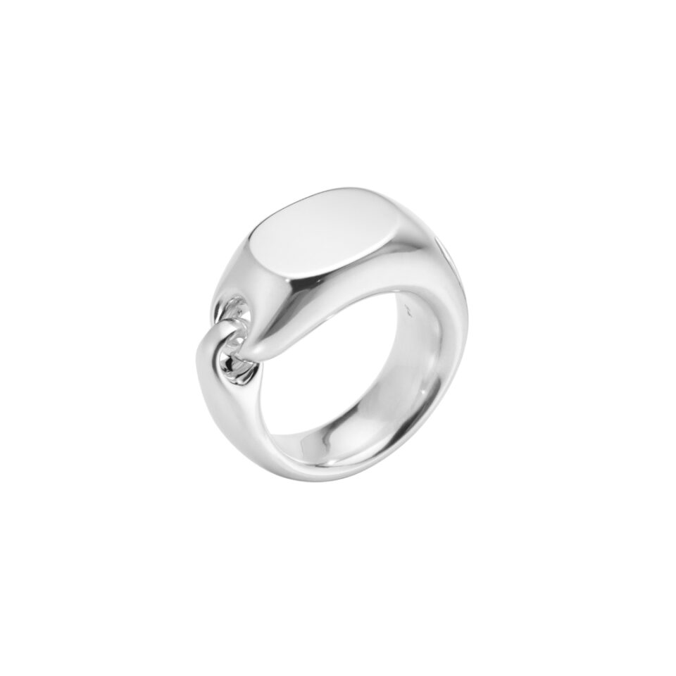 GEORG JENSEN - RING, REFLECT SIGNET SØLV