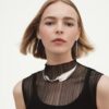 GEORG JENSEN - ØREDOBBER, VIVIANNA TORUN LANGE ROCK CRYSTAL BERGKRYSTALL SØLV - STYLING