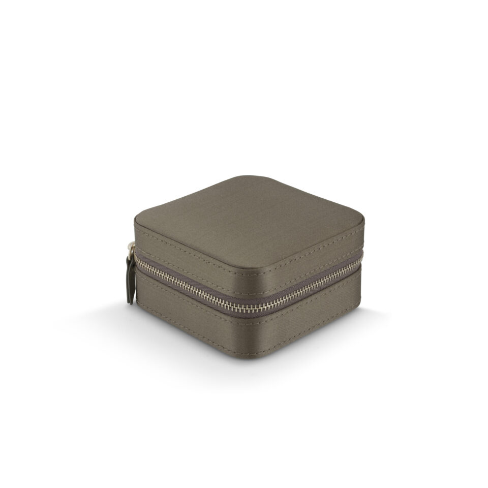 Smykkeskrin, 100 % silke beige