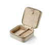 Smykkeskrin, 100 % råsilke beige