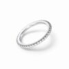 Ring, Love Bands rett hvitt gull 0,40-0,47 ct TW.VS.