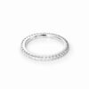 Ring, Love Bands rett hvitt gull 0,40-0,47 ct TW.VS.