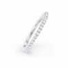 Ring, Love Bands rett hvitt gull 0,40-0,47 ct TW.VS.
