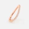 Ring, Love Bands buet roségull 0,40-0,47 ct TW.VS.