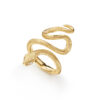 Ring, Snakes medium 0,02 ct TW.VS.