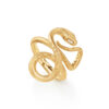 Ring, Snakes stor 0,02 ct TW.VS.