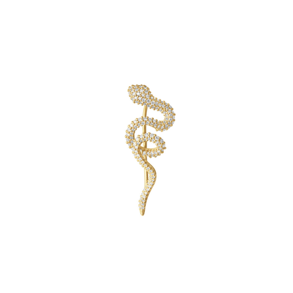 Øredobber, Snakes Climber Pavé 0,59 ct TW.VS.