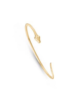 Armring, Snakes Bangle mini gult gull