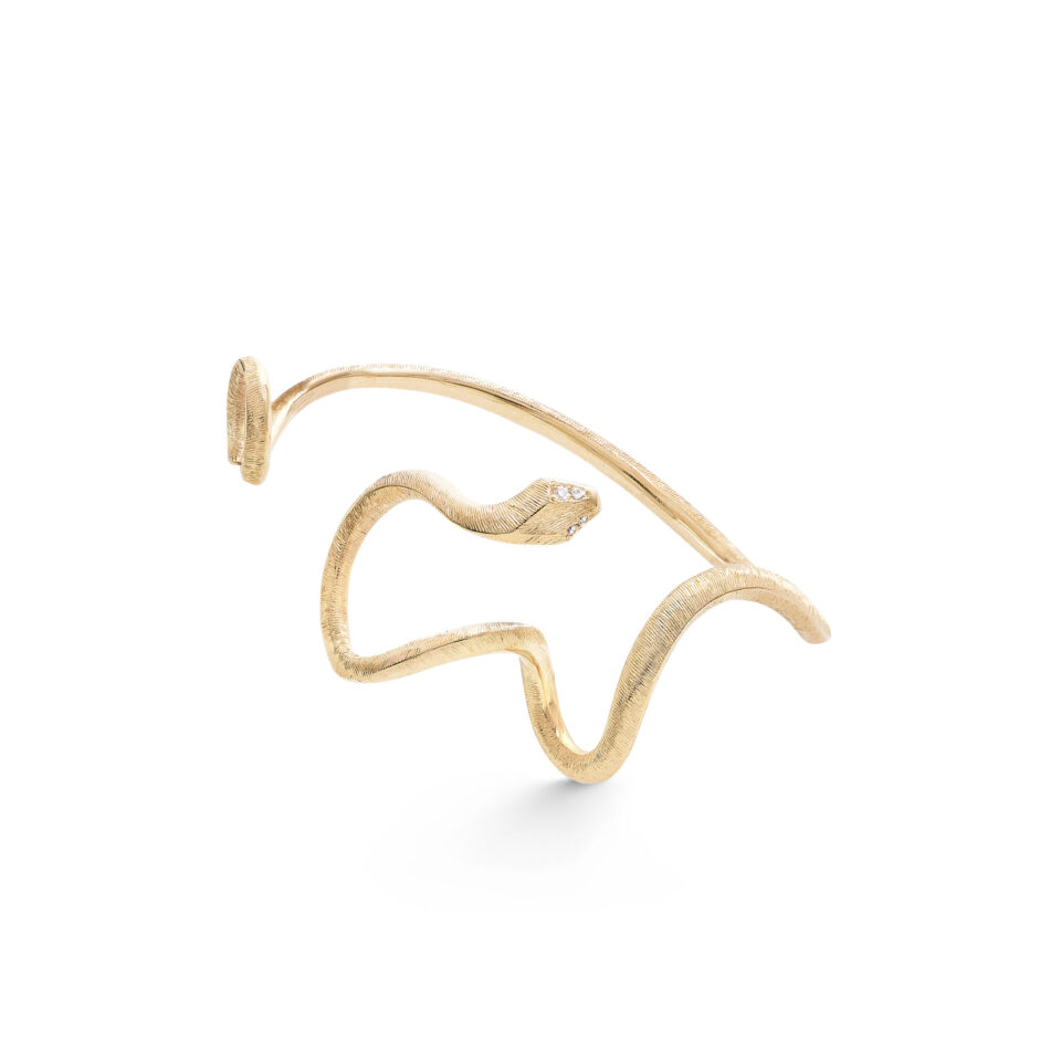 Armring, Snakes Bangle medium 0,03 ct TW.VS.