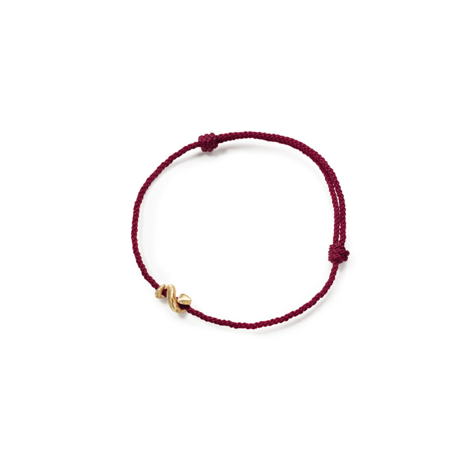 OLE LYNGGAARD COPENHAGEN - ARMBÅND, SNAKES MY LITTLE WORLD RED