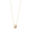 GEORG JENSEN - HALSKJEDE, FUSION ANHENG MED DIAMANTER 0,05 CT. MULTI