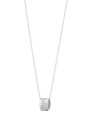 GEORG JENSEN - HALSKJEDE, FUSION ANHENG PAVÉ 0,19 CT. HVITT GULL