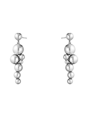 GEORG JENSEN - ØREDOBBER, MOONLIGHT GRAPES LANGE OKSIDERT SØLV