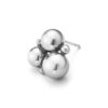 GEORG JENSEN - ØREDOBBER, MOONLIGHT GRAPES STIFT OKSIDERT SØLV - DETALJER