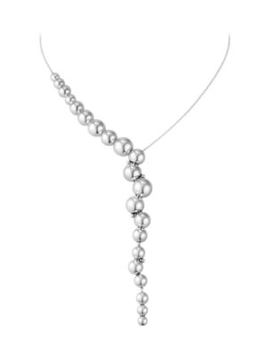 GEORG JENSEN - HALSKJEDE, MOONLIGHT GRAPES ANHENG STATEMENT OKSIDERT SØLV