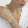 GEORG JENSEN - ARMRING, FUSION BANGLE PAVÉ 2,06-2,19 CT. HVITT GULL - STYLING