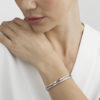 GEORG JENSEN - ARMRING, FUSION ÅPEN BANGLE 0,69-0,77 CT. HVITT GULL - STYLING